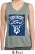 Ladies Shirt V8 Genuine Ford Parts Sleeveless Moisture Wicking Tee