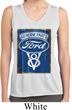 Ladies Shirt V8 Genuine Ford Parts Sleeveless Moisture Wicking Tee