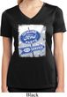Ladies Shirt Vintage Sign Genuine Ford Moisture Wicking V-neck Tee