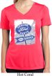Ladies Shirt Vintage Sign Genuine Ford Moisture Wicking V-neck Tee