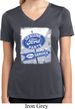 Ladies Shirt Vintage Sign Genuine Ford Moisture Wicking V-neck Tee