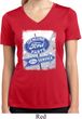 Ladies Shirt Vintage Sign Genuine Ford Moisture Wicking V-neck Tee