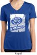 Ladies Shirt Vintage Sign Genuine Ford Moisture Wicking V-neck Tee