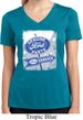 Ladies Shirt Vintage Sign Genuine Ford Moisture Wicking V-neck Tee