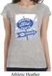 Ladies Shirt Vintage Sign Genuine Ford Parts Longer Length Tee T-Shirt