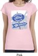 Ladies Shirt Vintage Sign Genuine Ford Parts Longer Length Tee T-Shirt