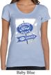 Ladies Shirt Vintage Sign Genuine Ford Parts Scoop Neck Tee T-Shirt