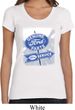 Ladies Shirt Vintage Sign Genuine Ford Parts Scoop Neck Tee T-Shirt