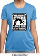 Ladies Shirt Warning Gymnast Could Flip Moisture Wicking Tee T-Shirt