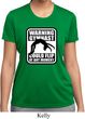 Ladies Shirt Warning Gymnast Could Flip Moisture Wicking Tee T-Shirt