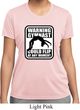 Ladies Shirt Warning Gymnast Could Flip Moisture Wicking Tee T-Shirt