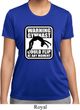 Ladies Shirt Warning Gymnast Could Flip Moisture Wicking Tee T-Shirt