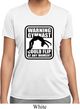 Ladies Shirt Warning Gymnast Could Flip Moisture Wicking Tee T-Shirt