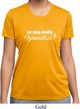 Ladies Shirt White Eat Sleep Breathe Gymnastics Moisture Wicking Tee
