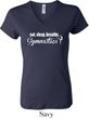 Ladies Shirt White Eat Sleep Breathe Gymnastics V-neck Tee T-Shirt