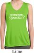 Ladies Shirt White Eat Sleep Gymnastics Sleeveless Moisture Wicking