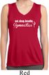 Ladies Shirt White Eat Sleep Gymnastics Sleeveless Moisture Wicking