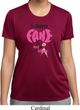 Ladies Shirt Yes, They're Fake Moisture Wicking Tee T-Shirt