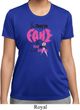 Ladies Shirt Yes, They're Fake Moisture Wicking Tee T-Shirt