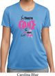 Ladies Shirt Yes, They're Fake Moisture Wicking Tee T-Shirt