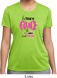 Ladies Shirt Yes, They're Fake Moisture Wicking Tee T-Shirt