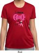 Ladies Shirt Yes, They're Fake Moisture Wicking Tee T-Shirt
