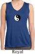 Ladies Shirt Yin Yang Patch Small Sleeveless Moisture Wicking Tee