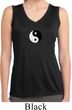 Ladies Shirt Yin Yang Patch Small Sleeveless Moisture Wicking Tee
