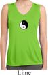 Ladies Shirt Yin Yang Patch Small Sleeveless Moisture Wicking Tee
