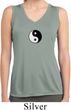 Ladies Shirt Yin Yang Patch Small Sleeveless Moisture Wicking Tee
