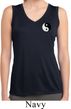 Ladies Shirt Yin Yang Patch Pocket Sleeveless Moisture Wicking Tee