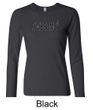 Ladies Shirts Awesome Cubed Long Sleeve Tee T-Shirt