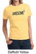 Ladies Shirts Awesome Cubed Tee T-Shirt