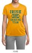 Ladies Shirts Irish Drinking Team Moisture Wicking Tee T-Shirt
