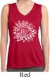 Ladies Sketch Lotus Sleeveless Moisture Wicking Tee