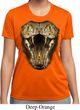 Ladies Snake Shirt Big Cobra Snake Face Moisture Wicking Tee T-Shirt