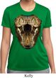 Ladies Snake Shirt Big Cobra Snake Face Moisture Wicking Tee T-Shirt