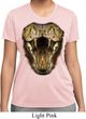 Ladies Snake Shirt Big Cobra Snake Face Moisture Wicking Tee T-Shirt