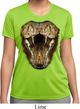 Ladies Snake Shirt Big Cobra Snake Face Moisture Wicking Tee T-Shirt