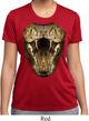 Ladies Snake Shirt Big Cobra Snake Face Moisture Wicking Tee T-Shirt