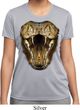 Ladies Snake Shirt Big Cobra Snake Face Moisture Wicking Tee T-Shirt