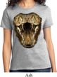 Ladies Snake Shirt Big Cobra Snake Face Tee T-Shirt