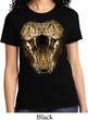 Ladies Snake Shirt Big Cobra Snake Face Tee T-Shirt