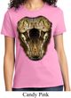 Ladies Snake Shirt Big Cobra Snake Face Tee T-Shirt