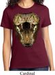 Ladies Snake Shirt Big Cobra Snake Face Tee T-Shirt