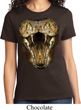 Ladies Snake Shirt Big Cobra Snake Face Tee T-Shirt
