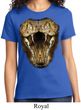 Ladies Snake Shirt Big Cobra Snake Face Tee T-Shirt