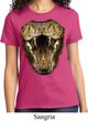 Ladies Snake Shirt Big Cobra Snake Face Tee T-Shirt