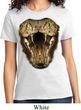 Ladies Snake Shirt Big Cobra Snake Face Tee T-Shirt