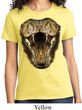 Ladies Snake Shirt Big Cobra Snake Face Tee T-Shirt